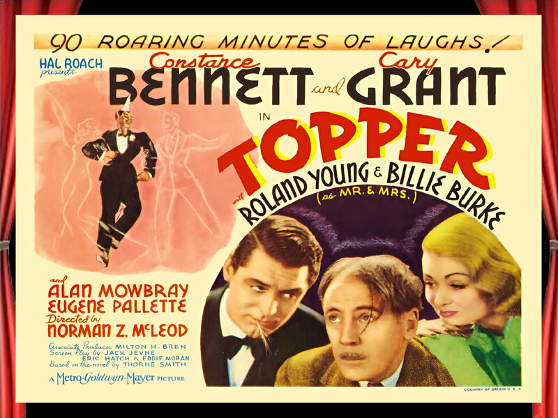 Movie Poster Art — Red, Comical