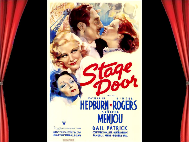 Movie Poster Art — Red, Dramatic, Illustration, Curtains