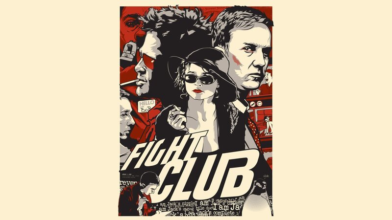 Movie Poster Art — Red, Dramatic, Illustration, Man