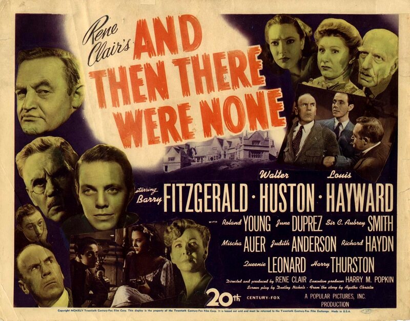 Movie Poster Collage — Black, Dramatic, Illustration, Actors, House