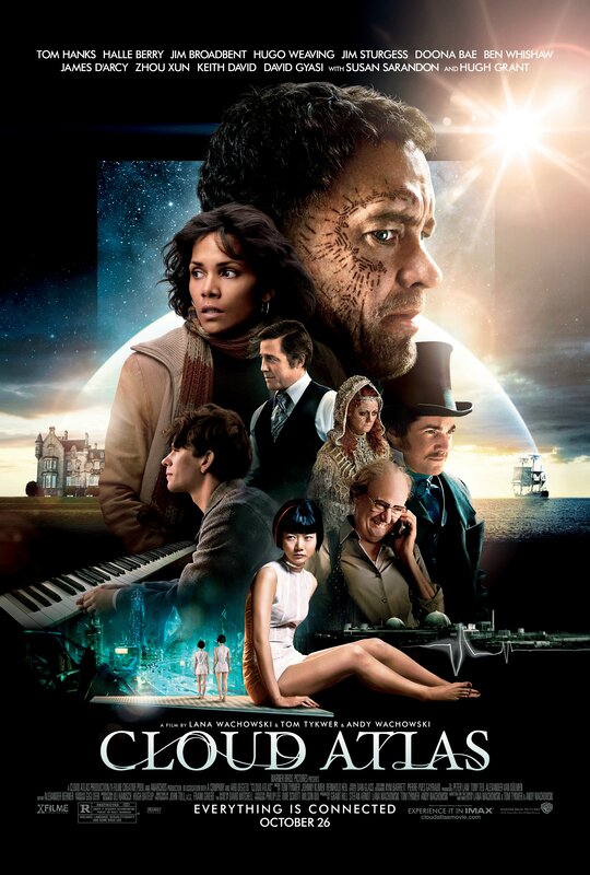 Movie Poster Collage — Black, Dramatic, Sunset, Illustration