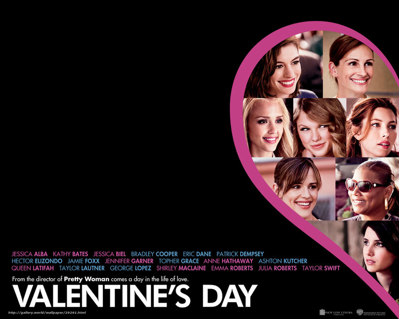 Movie Poster Collage — Black, Romantic