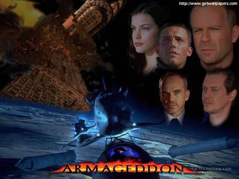 Movie Poster Collage — Blue, Dramatic, Night