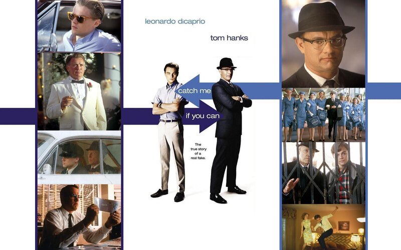 Movie Poster Collage — Blue, Dramatic