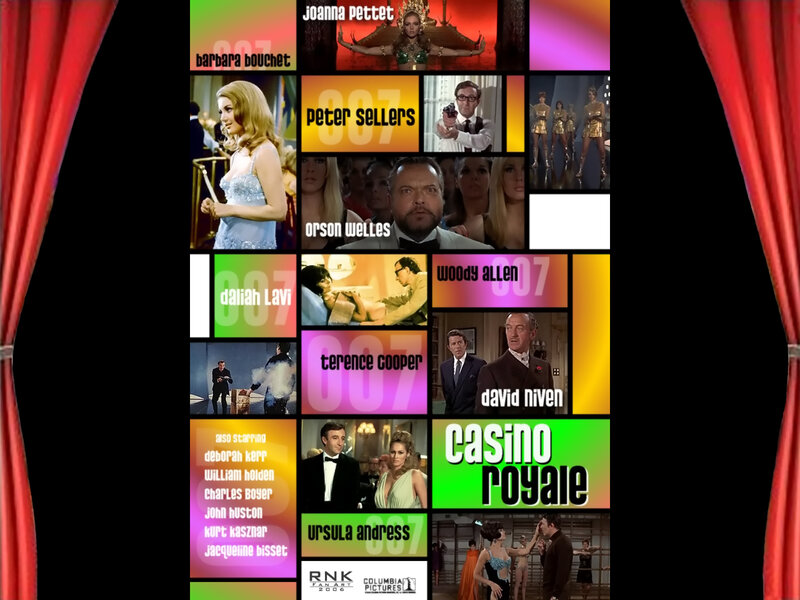 Movie Poster Collage — Red, Dramatic, Illustration, Actors