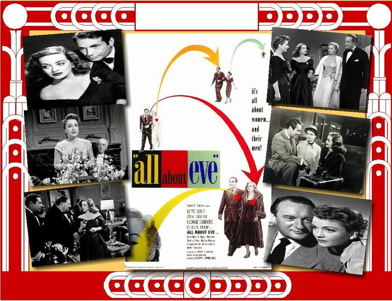 Movie Poster Collage — Red, Dramatic, Photograph, Film Scenes