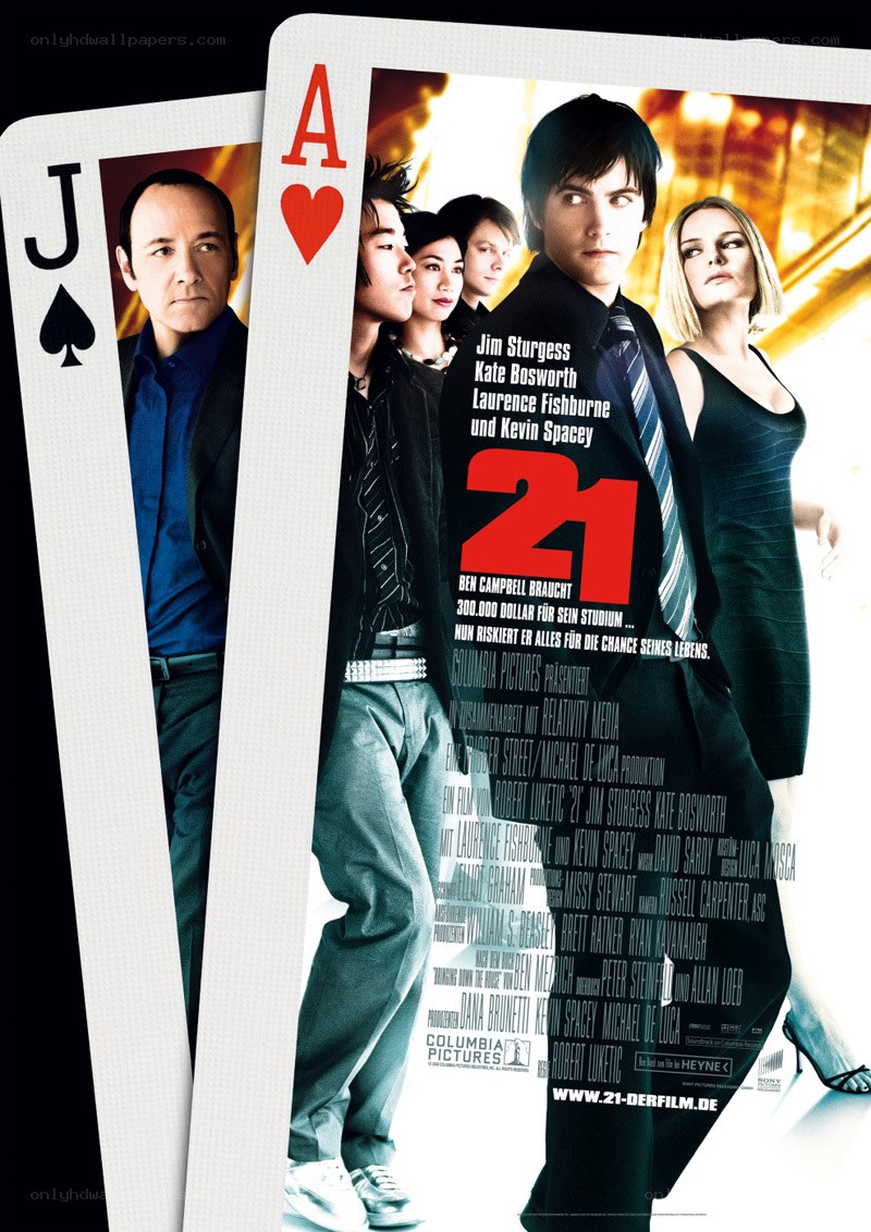 Movie poster for 21