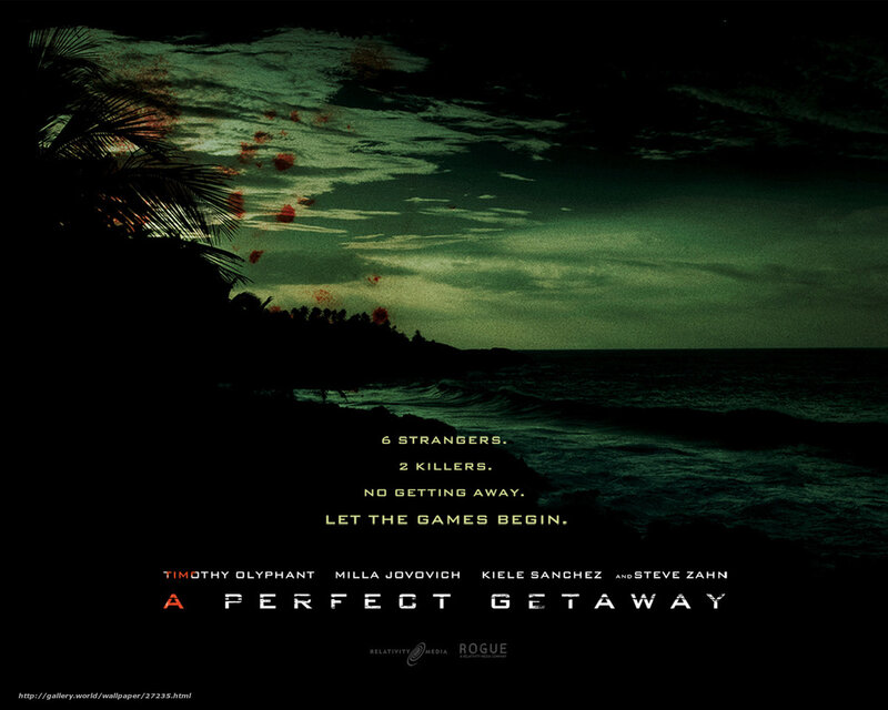 Movie Poster for a Perfect Getaway