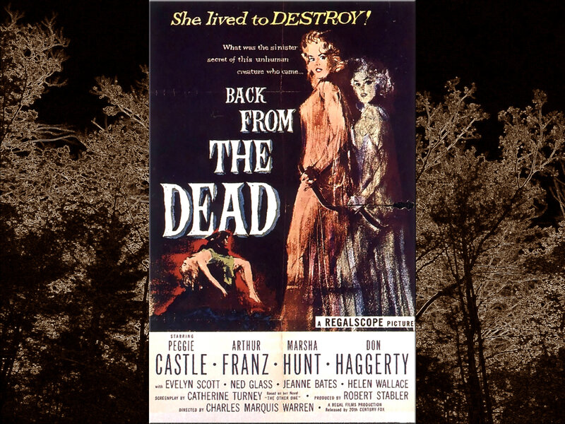 Movie Poster for Back from the Dead