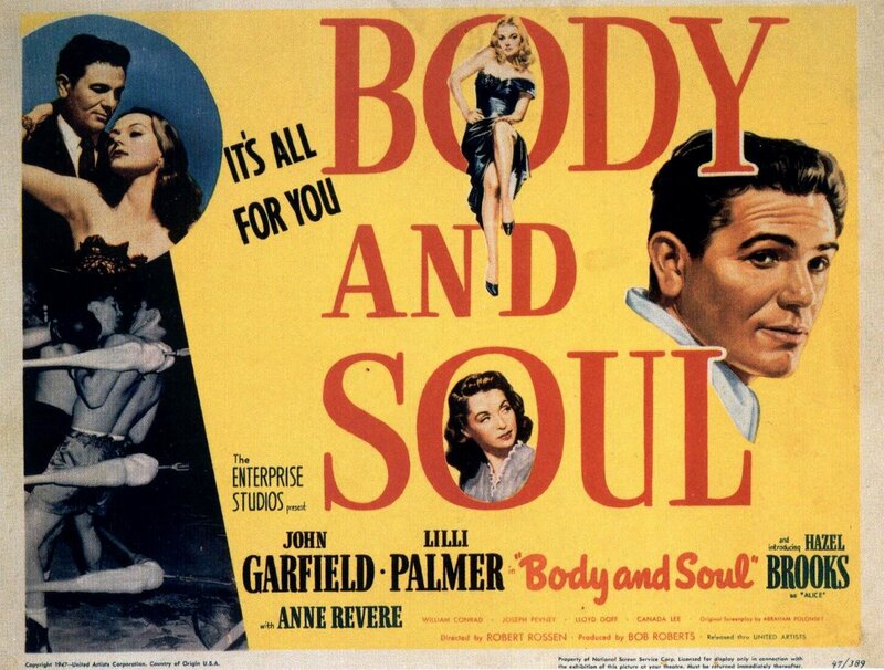 Movie Poster for Body and Soul