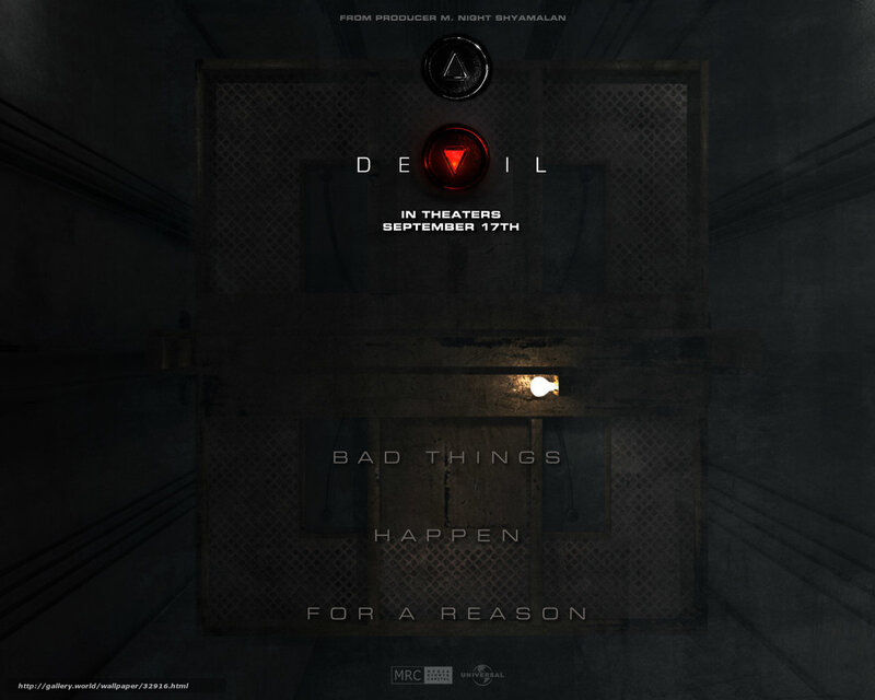movie poster for devil