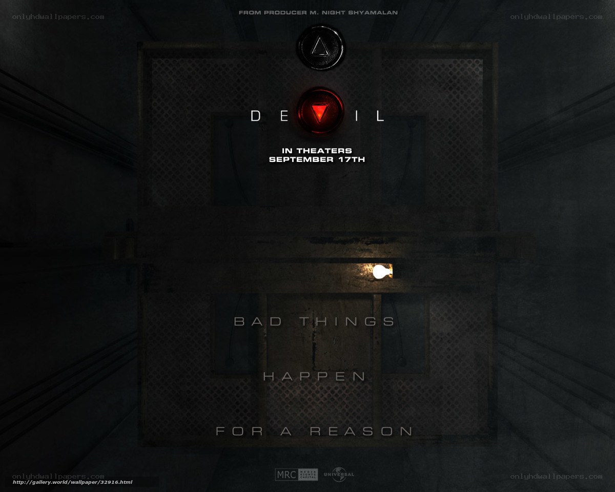 movie poster for devil