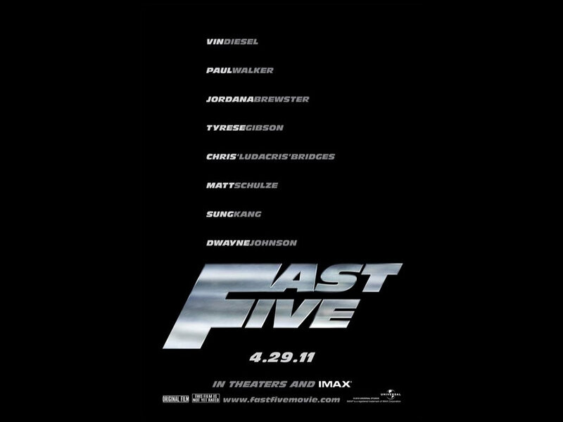 Movie Poster for Fast Five