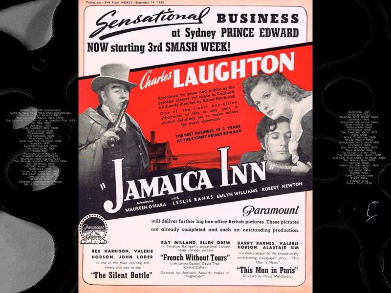 Movie Poster for Jamaica Inn