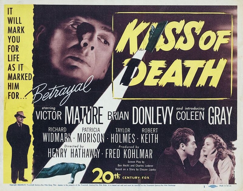 Movie Poster for Kiss of Death