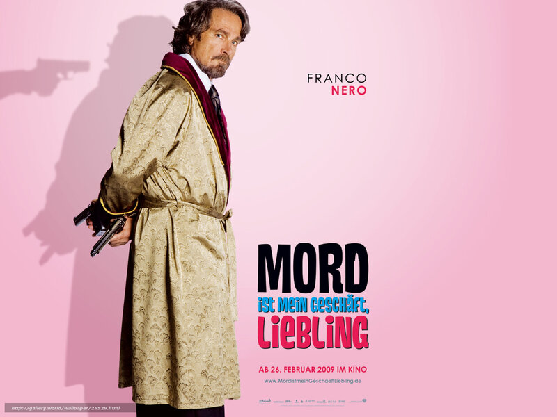 movie poster for mord ist mein geschäft liebling