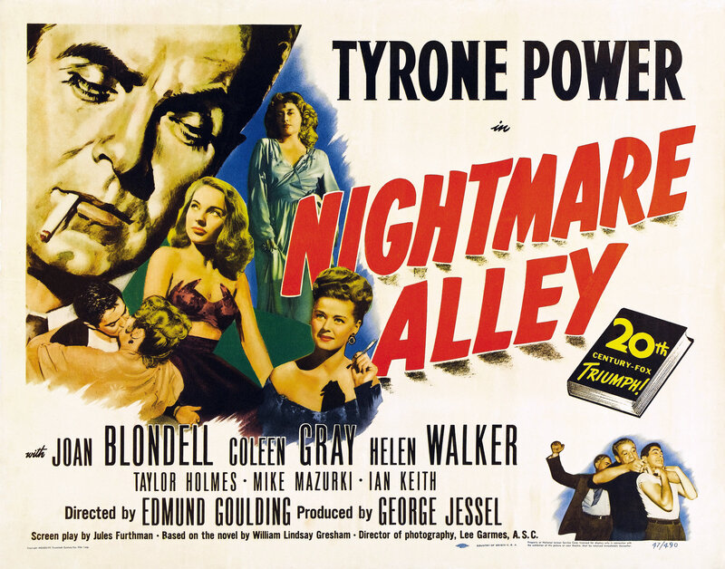 Movie Poster for Nightmare Alley