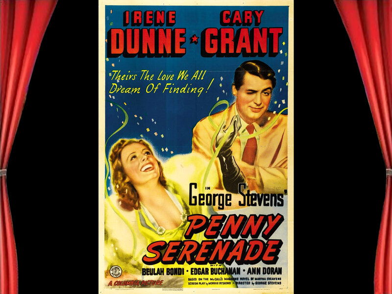 Movie Poster for Penny Serenade