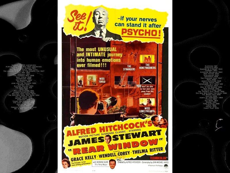 Movie Poster for Rear Window