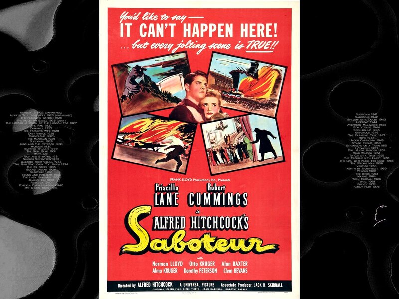 Movie Poster for Saboteur
