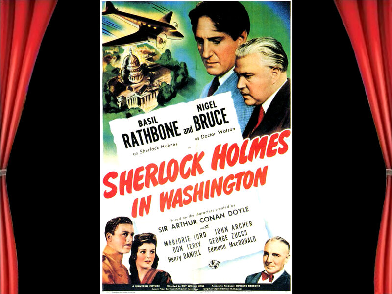 Movie Poster for Sherlock Holmes — Red