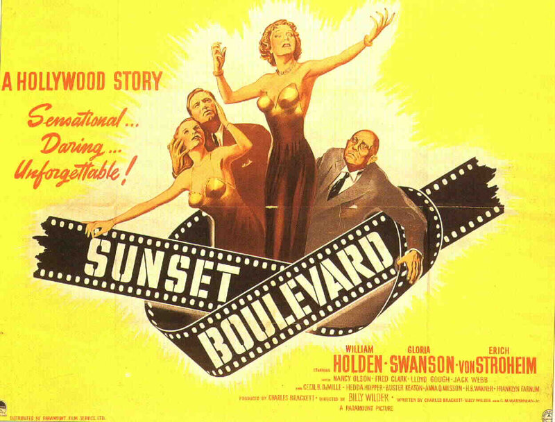 Movie Poster for Sunset Boulevard