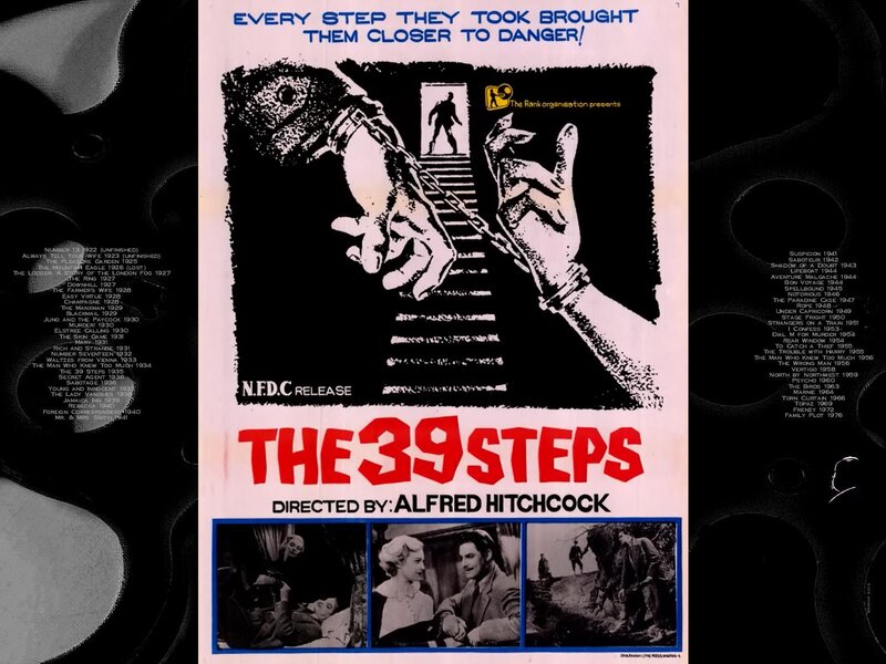 Movie Poster for the 39 Steps
