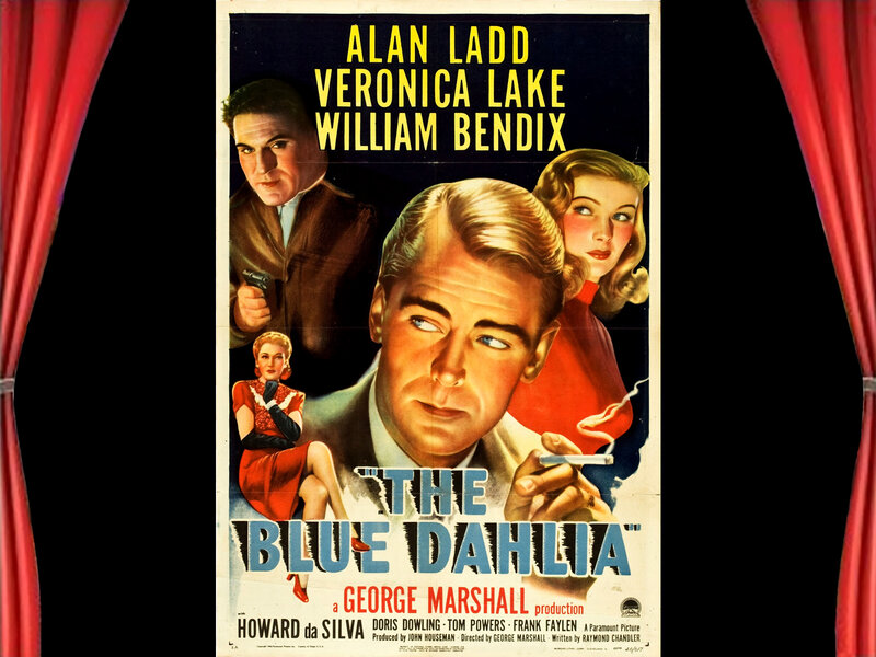 Movie Poster for the Blue Dahlia