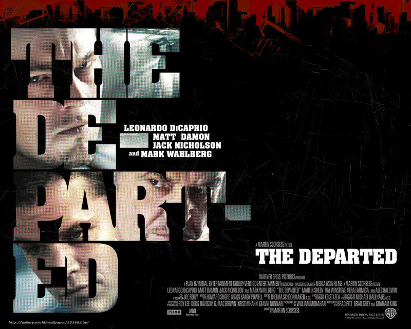 Movie Poster for the Departed