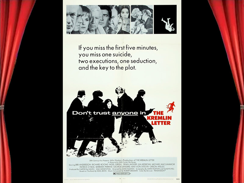 Movie Poster for the Kremlin Letter