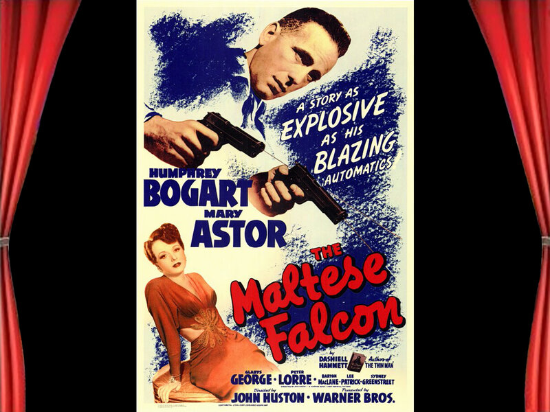 Movie Poster for the Maltese Falcon