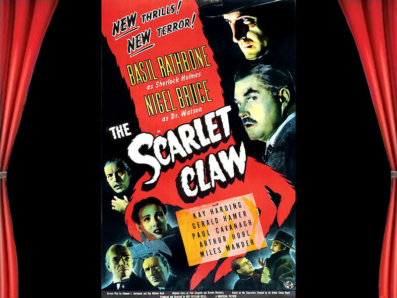 Movie Poster for the Scarlet Claw