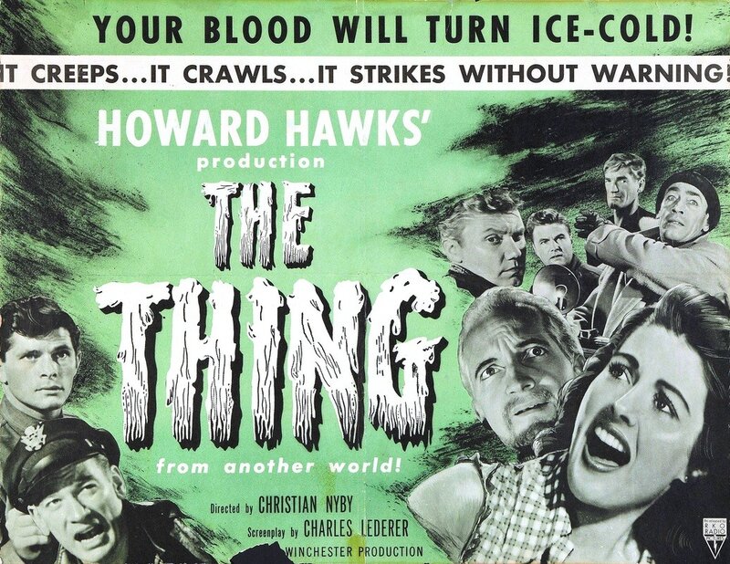 Movie Poster for the Thing — Green