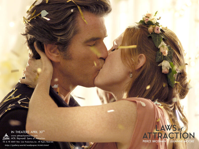 movie poster of kissing couple