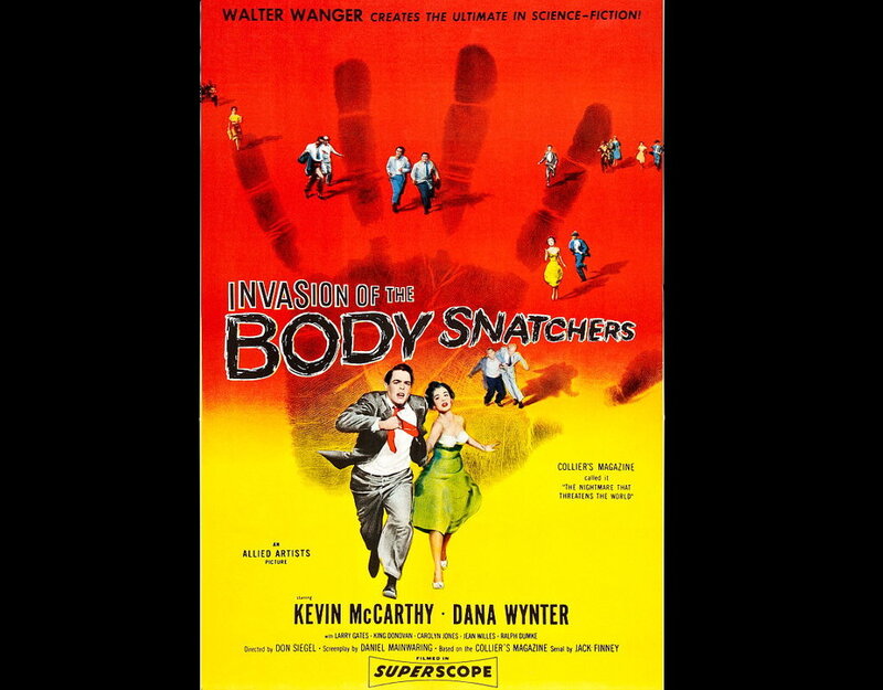 Movie Poster — Red, Dramatic, Illustration, People