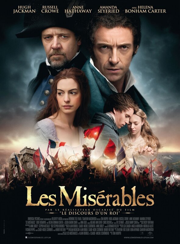 Movie Poster with Actors — Black, Dramatic, Sunset