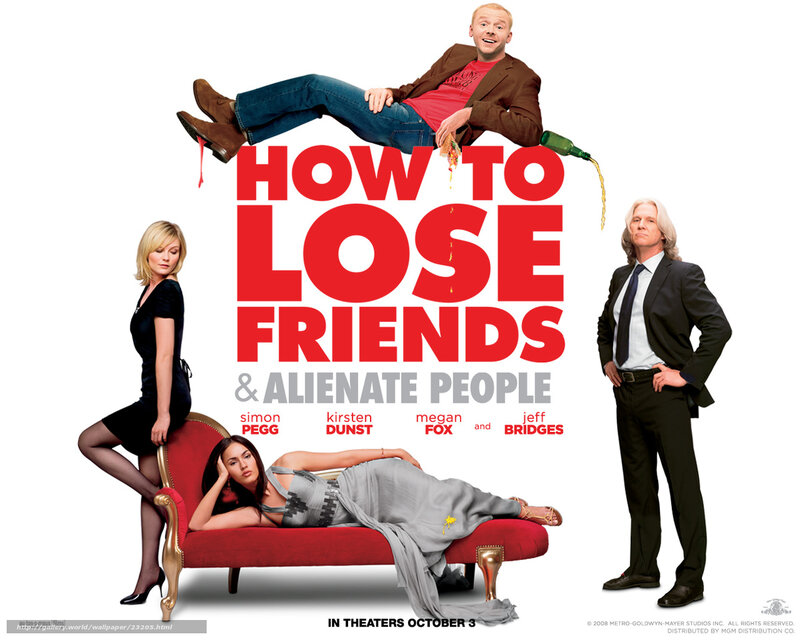 Movie Poster with Actors — Red, Comical