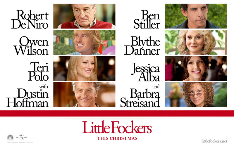 Movie Poster with Actors — White