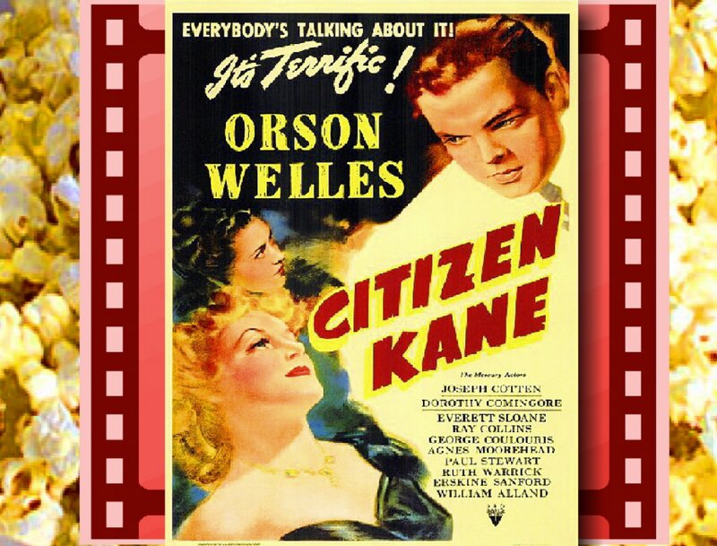 Movie Poster with Actors — Yellow, Dramatic