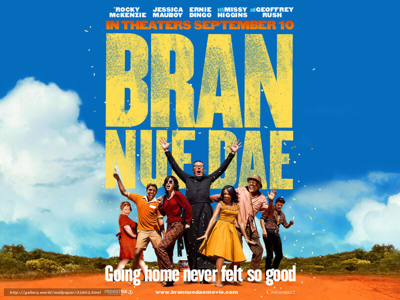 Movie Poster with Cast — Blue, Joyful