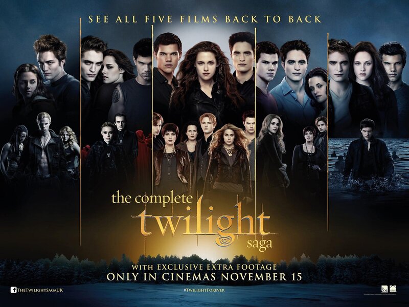 Movie Poster with Characters — Black, Dramatic, Night, Photograph, Forest