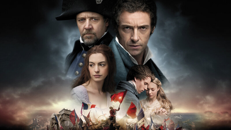 Movie Poster with Characters — Gray, Dramatic