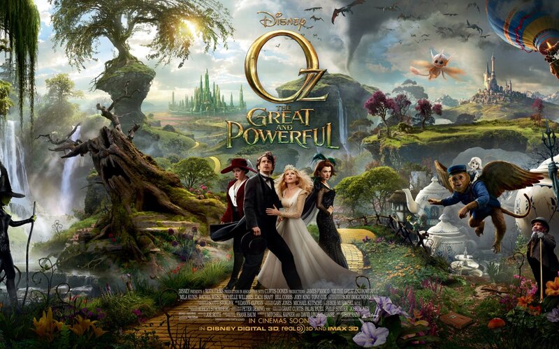 Movie Poster with Characters — Green, Fantastical