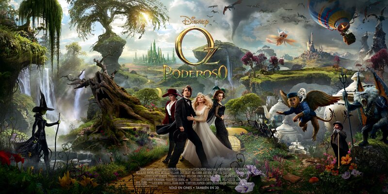 Movie Poster with Characters — Green