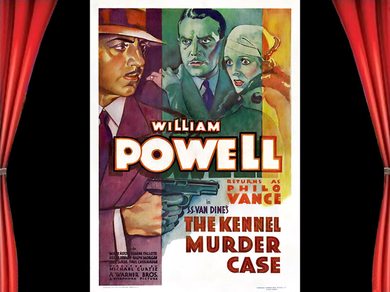 Movie Poster with Characters — Red, Dramatic