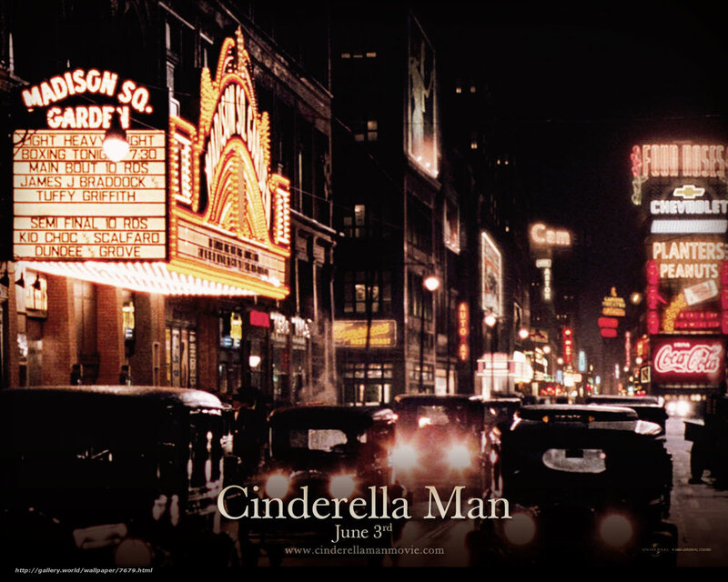 Movie Poster with City Street