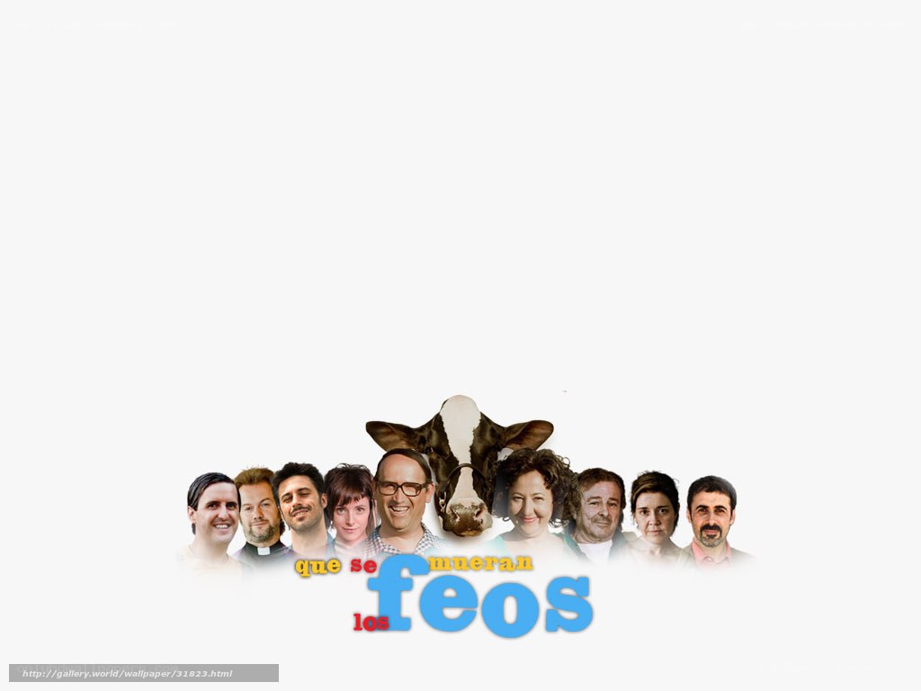 movie poster with cow