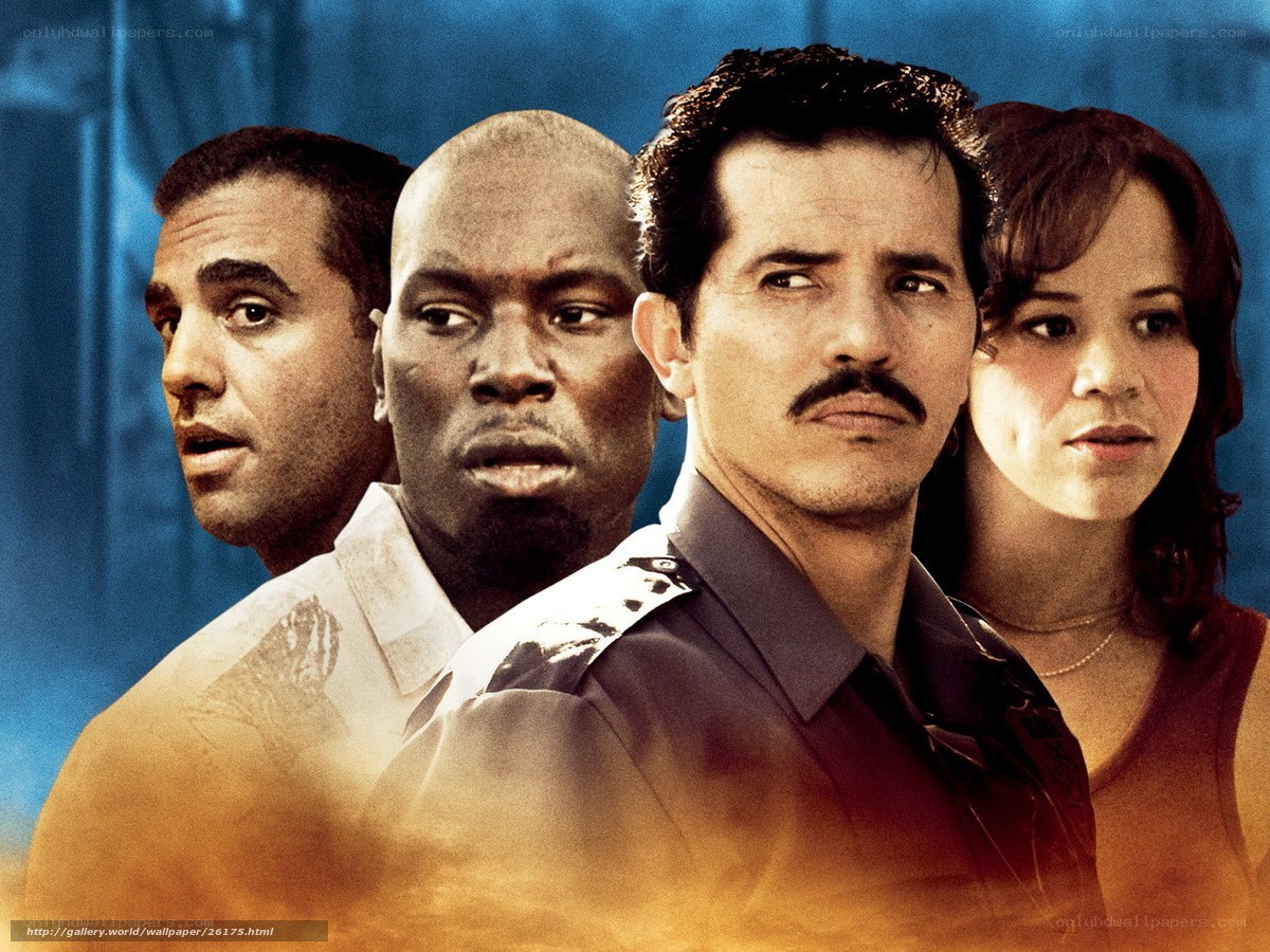 movie poster with four characters