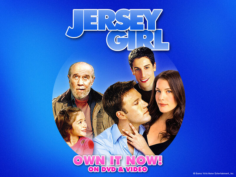 Movie Poster with People — Blue