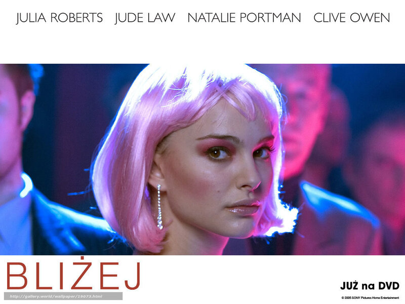 Movie poster with pink hair